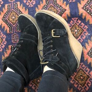 Madewell 1937 wedge booties